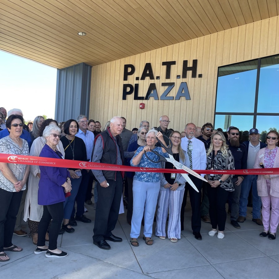 P.A.T.H. Plaza ribbon cutting